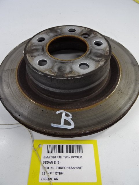 FREIN DISQUE ARRIÈRE BMW 3 serie (F30) (01-2011/10-2018), Mevr. I. Hauben, Utilisé, BMW, Rue de l'Espoir 34 34
4030  GRIVEGNÉE, BE