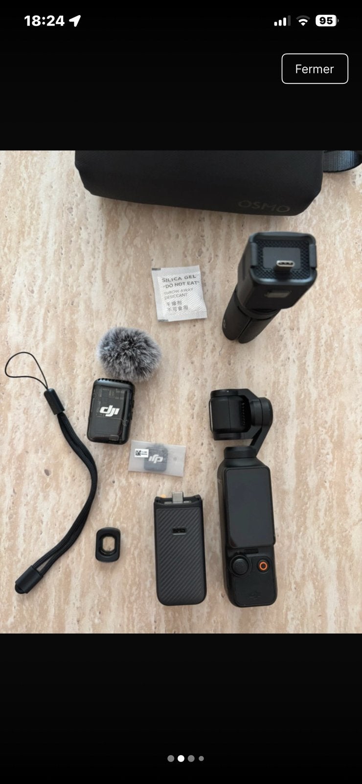 DJI OSMO POCKET 3 COMBO CREATOR, TV, Hi-fi & Vidéo, Enlèvement ou Envoi, Comme neuf