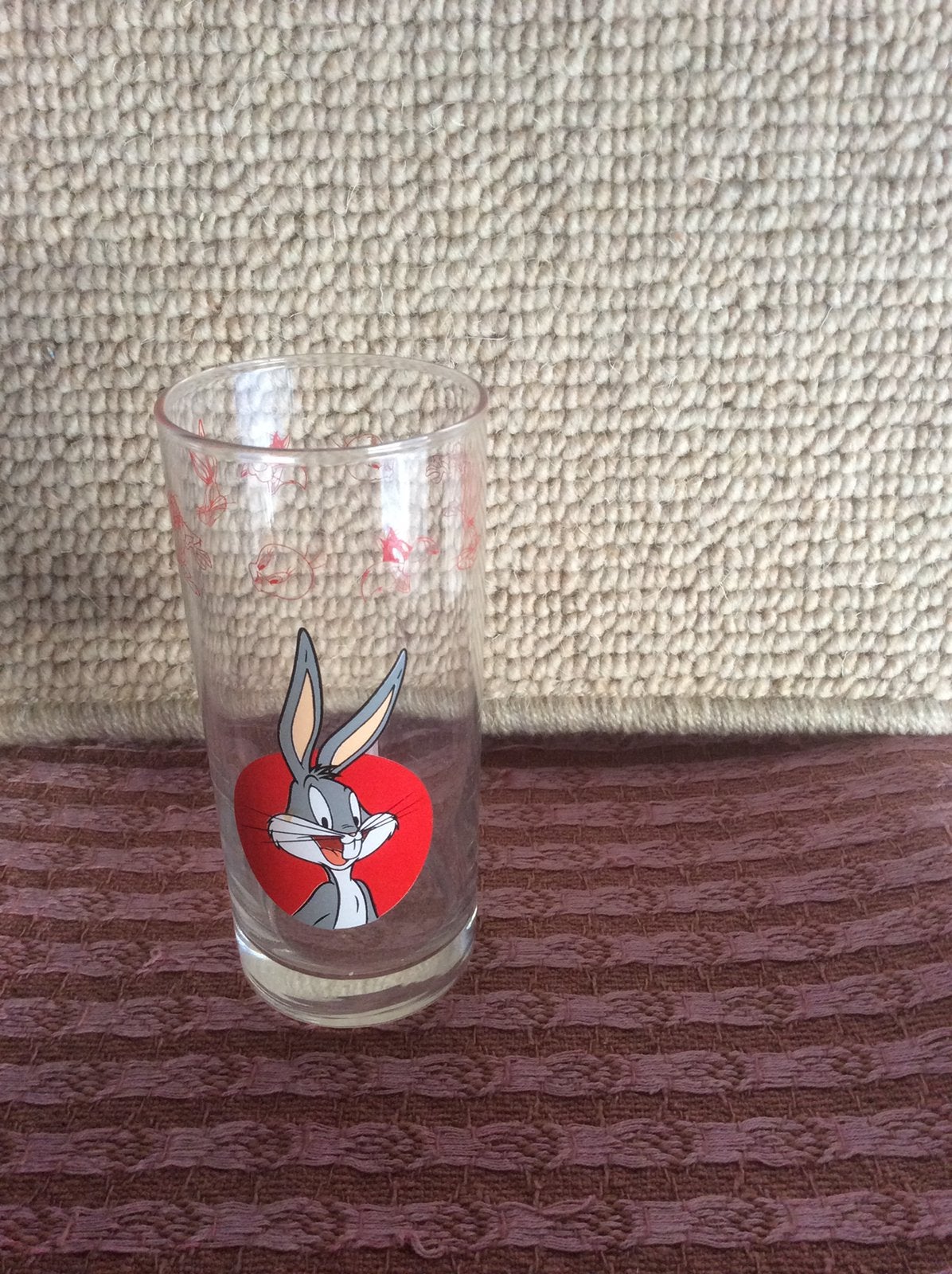 Daffy Duck 2 x, Bugs Bunny 2 x, Collections, Enlèvement, Looney Tunes, Comme neuf, Ustensile