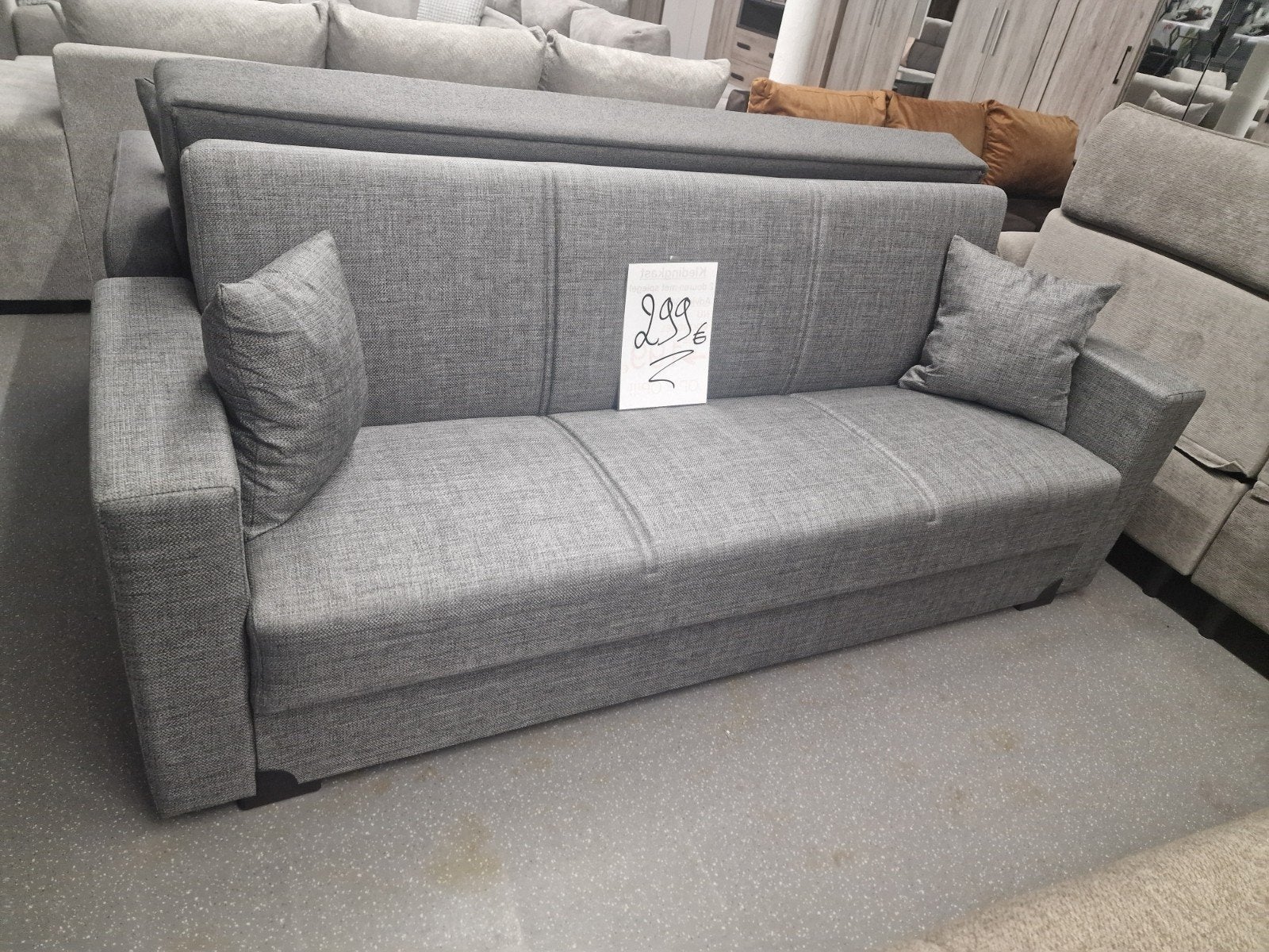 slaapzetel 299 €, Ophalen