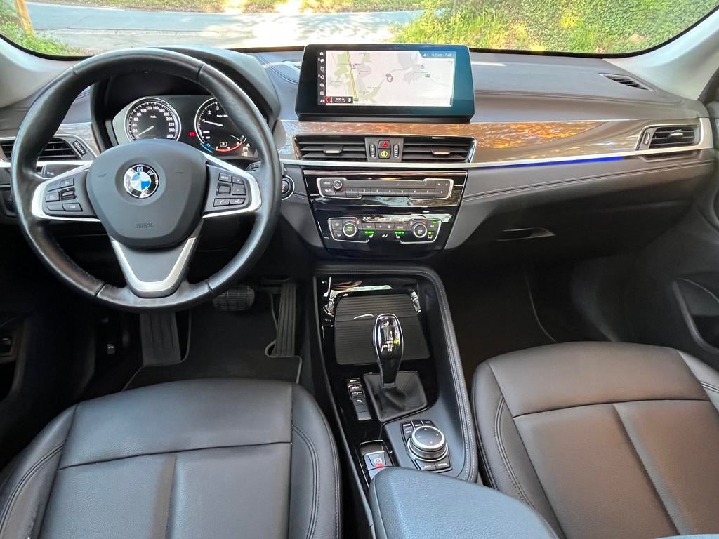 BMW X1 1.8 Facelift-Pano-Keyless-Prof-Led-Memory-Cam19", Auto's, Gebruikt, Zwart, Leder, Bedrijf