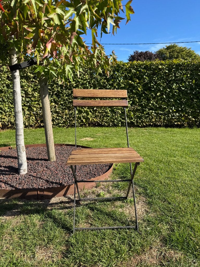 Klapstoelen, Huis en Inrichting, Ophalen, Zwart, Zo goed als nieuw, Vijf, Zes of meer stoelen