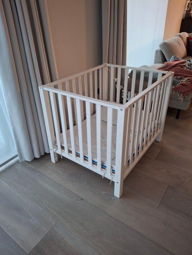 Parkje incl. aerosleep matras, onderdekentje, en kussentje, Kinderen en Baby's, Ophalen, Gebruikt, Rechthoekig