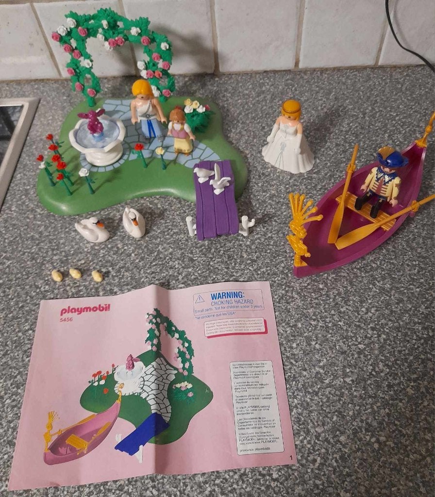 Playmobiel Koninklijke-tuin  nr. 5456, Kinderen en Baby's, Speelgoed | Playmobil, Ophalen of Verzenden, Zo goed als nieuw