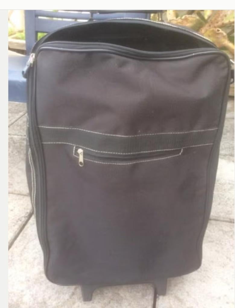 Valise de voyage, Enlèvement ou Envoi, Utilisé, Plastique souple, Poignée extensible