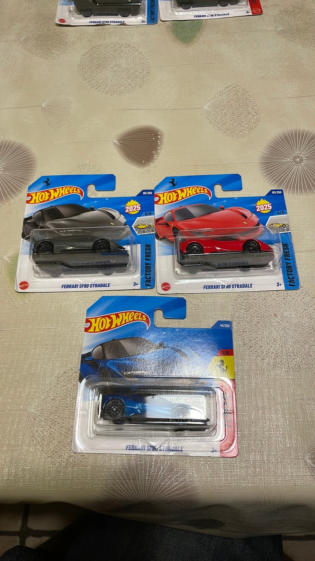 Hot Wheels Ferrari SF90 Stradale – Set van 3 unieke kleuren, Ophalen of Verzenden, Nieuw