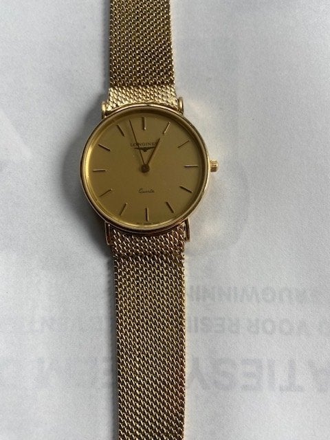 Gouden horloge 18K, Bijoux, Sacs & Beauté, Montres | Hommes, Montre-bracelet, Autres marques, Comme neuf, Or