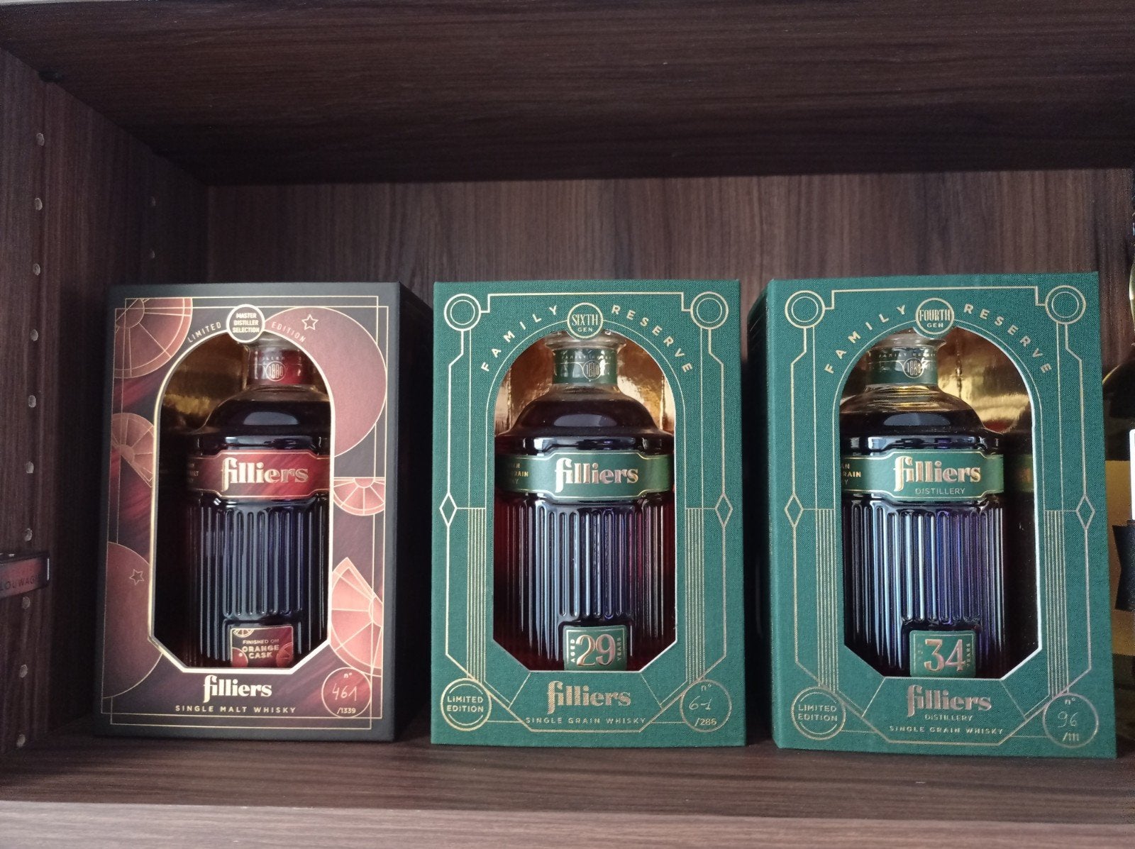 Filliers en Goldlys, Verzamelen, Ophalen