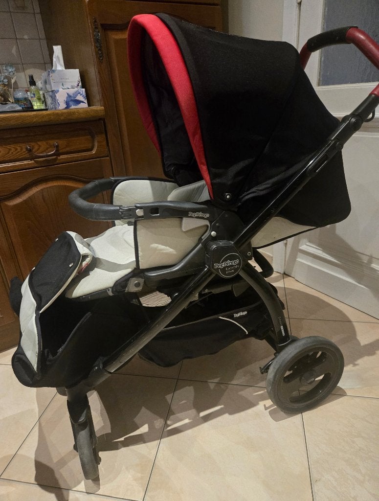 Peg perego book plus Fiat 500 editie, Kinderen en Baby's, Ophalen, Combiwagen