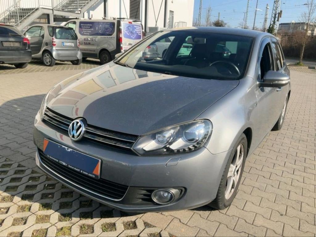 Golf VI R-line xenonleer, Euro 5, Parkeersensor, Zwart, 4 cilinders