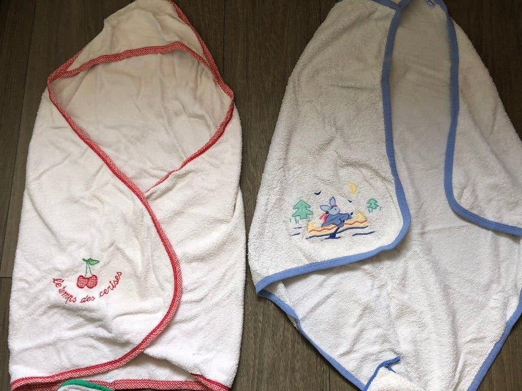 capes de bain pour bebe, Enfants & Bébés, Bains & Soins, Enlèvement, Comme neuf, Autres types