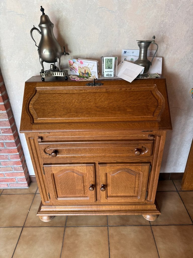 Prachtige vintage eiken buffetkast, Enlèvement