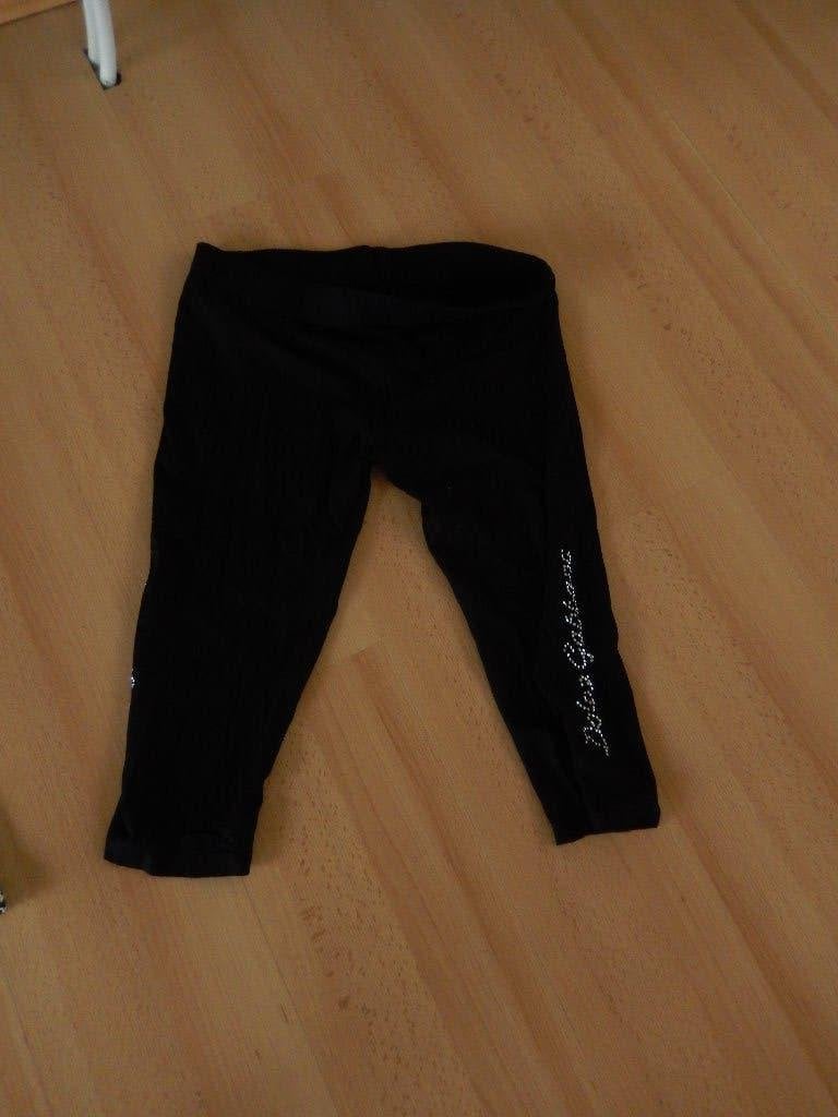 Korte legging met bling mt L (zgan), Enlèvement ou Envoi, Comme neuf, Legging