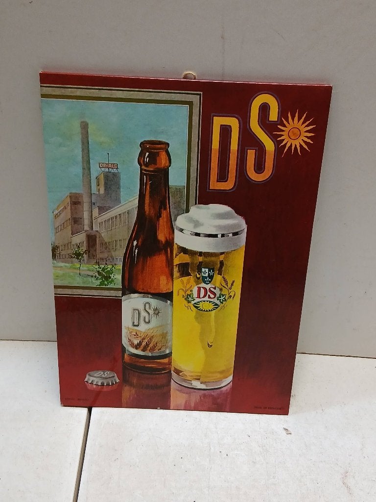 Panneau publicitaire bière Op-Ale 1967, Enlèvement ou Envoi, Comme neuf, Panneau publicitaire