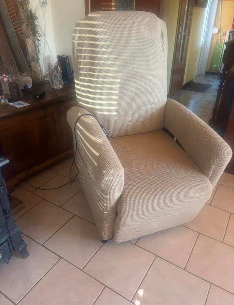 Fauteuil relax électrique, Enlèvement, Comme neuf