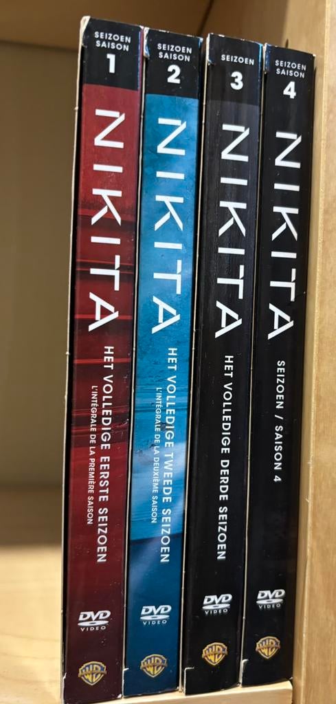 Nikita complete serie DVD – seizoen 1 t.e.m. 4, Cd's en Dvd's, Ophalen, Gebruikt, Actie en Avontuur, Boxset