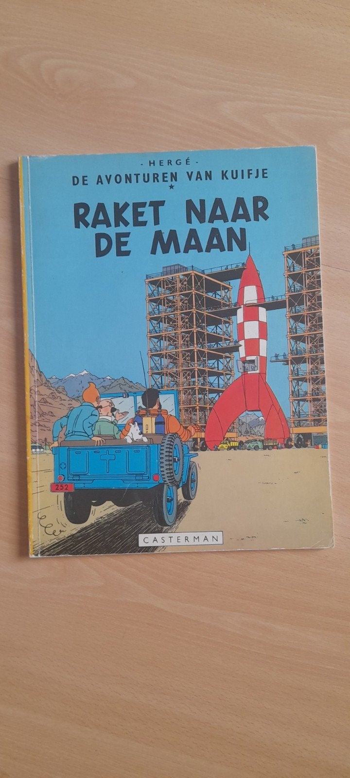Kuifje - raket naar de maan + mannen op de maan, Meerdere stripboeken, Ophalen, Gelezen, Hergé (George Rémi)