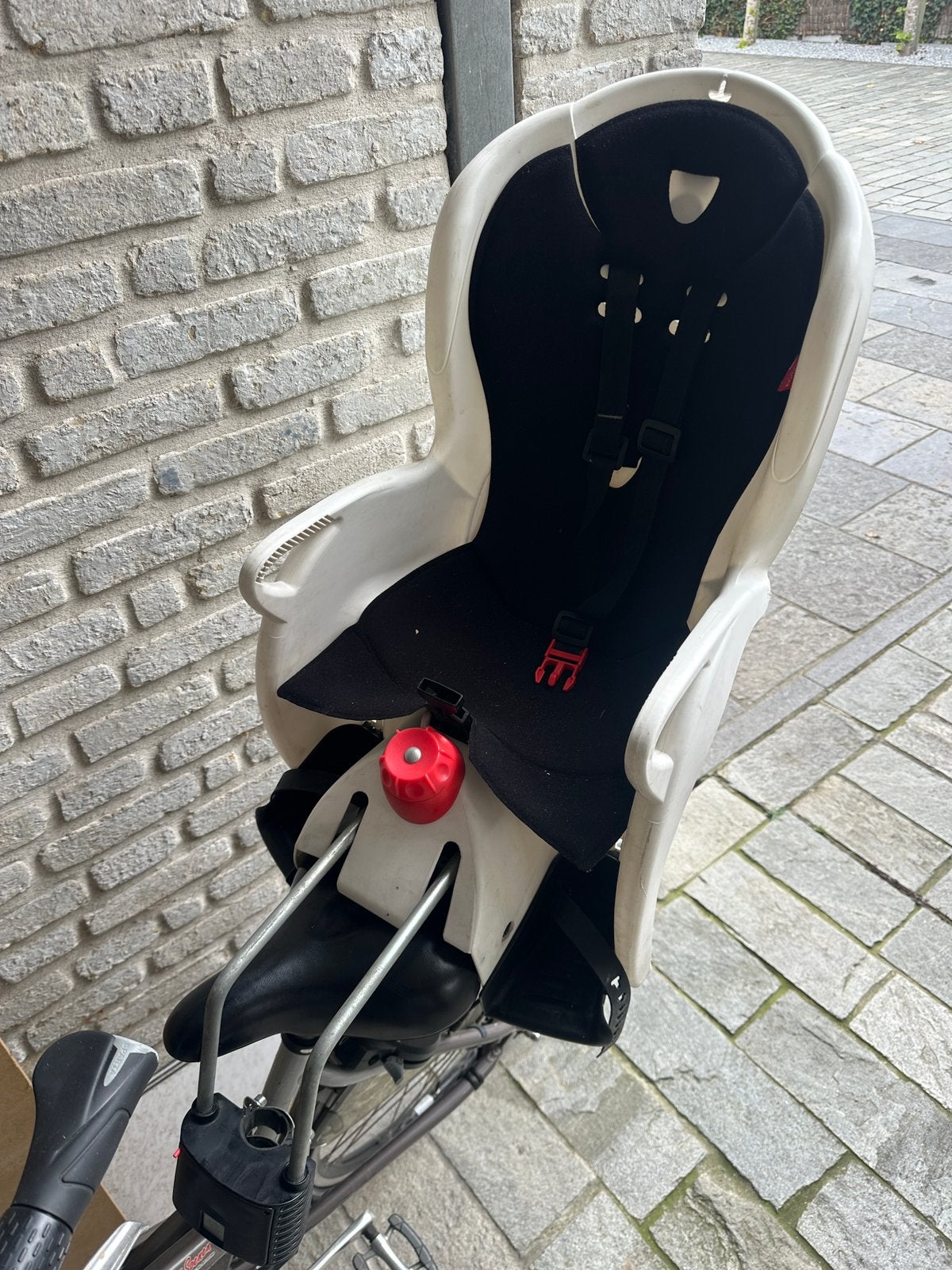 Kinderstoel fiets (Kinderzitje - fietsstoel kinderen), Ophalen, Gebruikt, Achterzitje