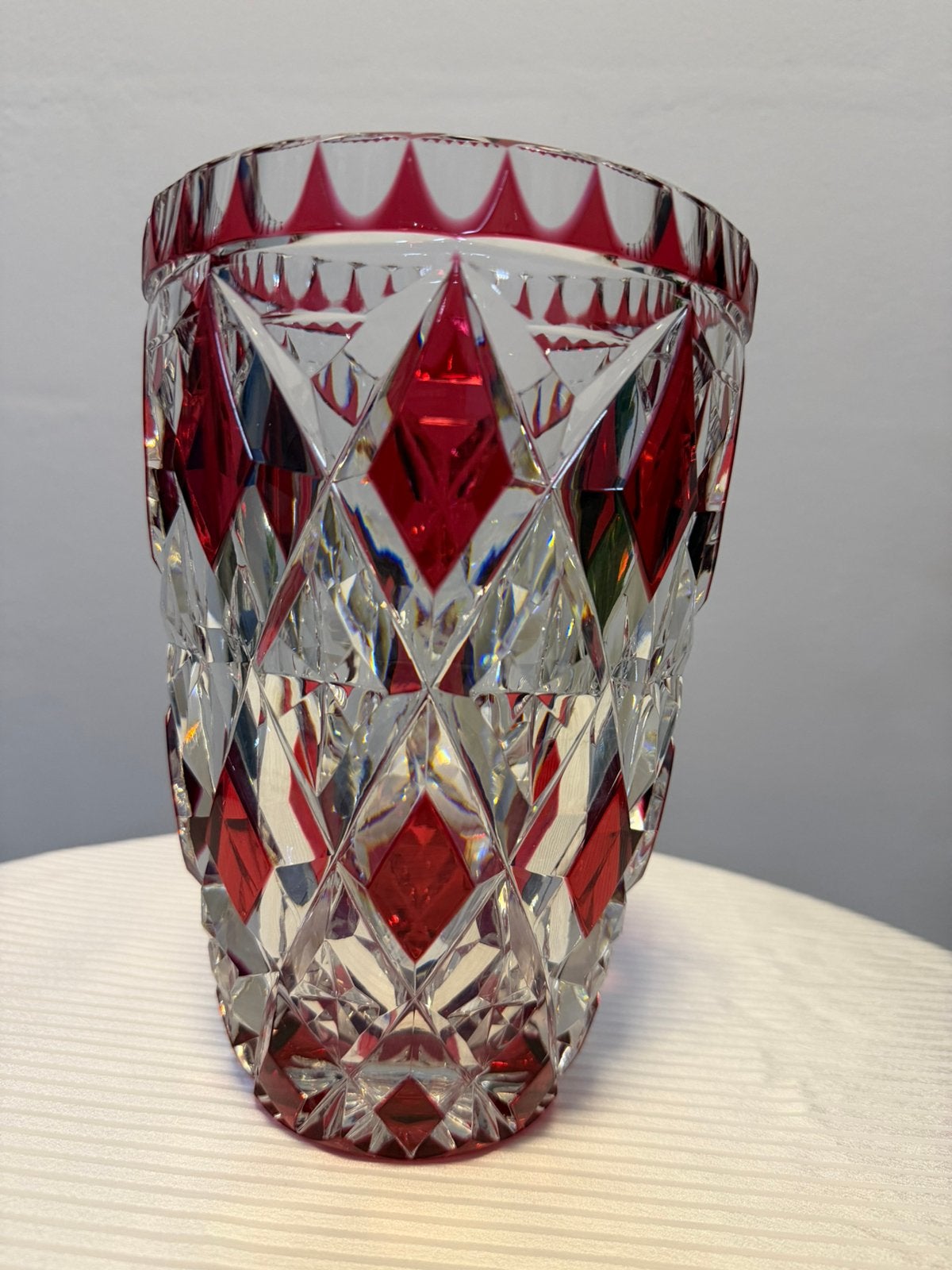 Val St. Lambert zware vaas, Antiek en Kunst, Ophalen