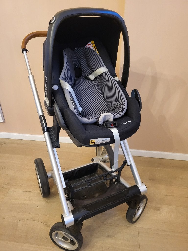 Mutsy IGO 3-in-1 kinderwagen/complete set met assecoires!, Kinderen en Baby's, Gebruikt, Ophalen, Kinderwagen, Met autostoeltje