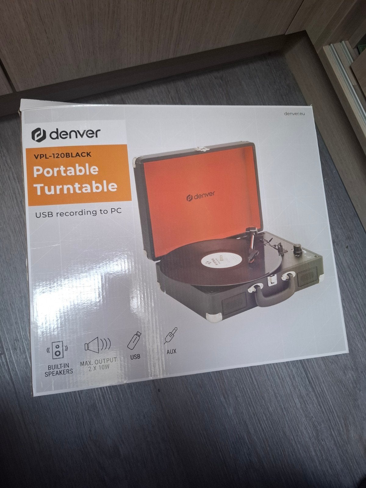 denver lp, TV, Hi-fi & Vidéo, Tourne-disques, Enlèvement ou Envoi, Tourne-disque
