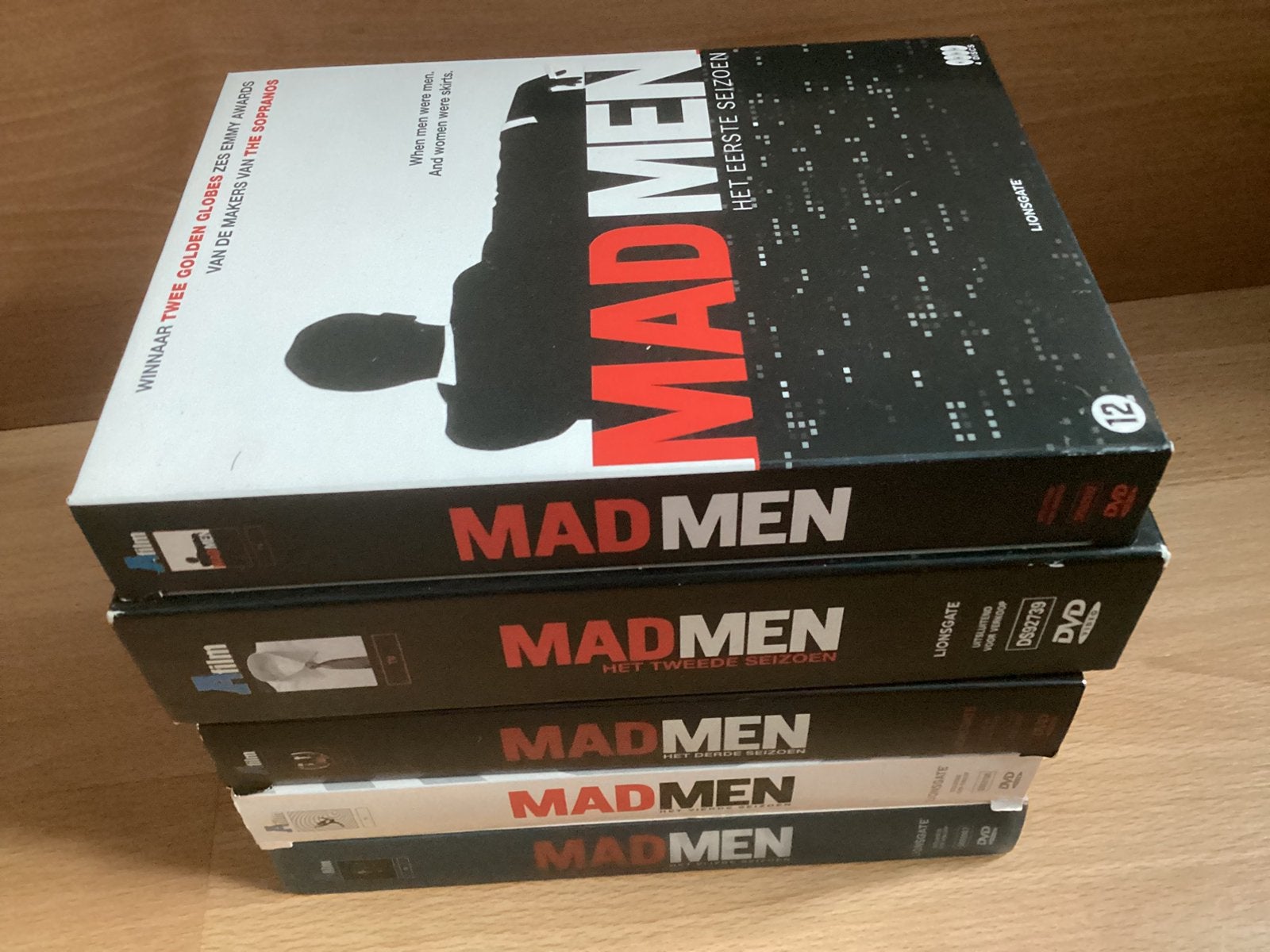 Dvd’s Madmen seizoen 1 tem. 5, Cd's en Dvd's, Vanaf 12 jaar, Ophalen of Verzenden, Thriller, Seizoen 3