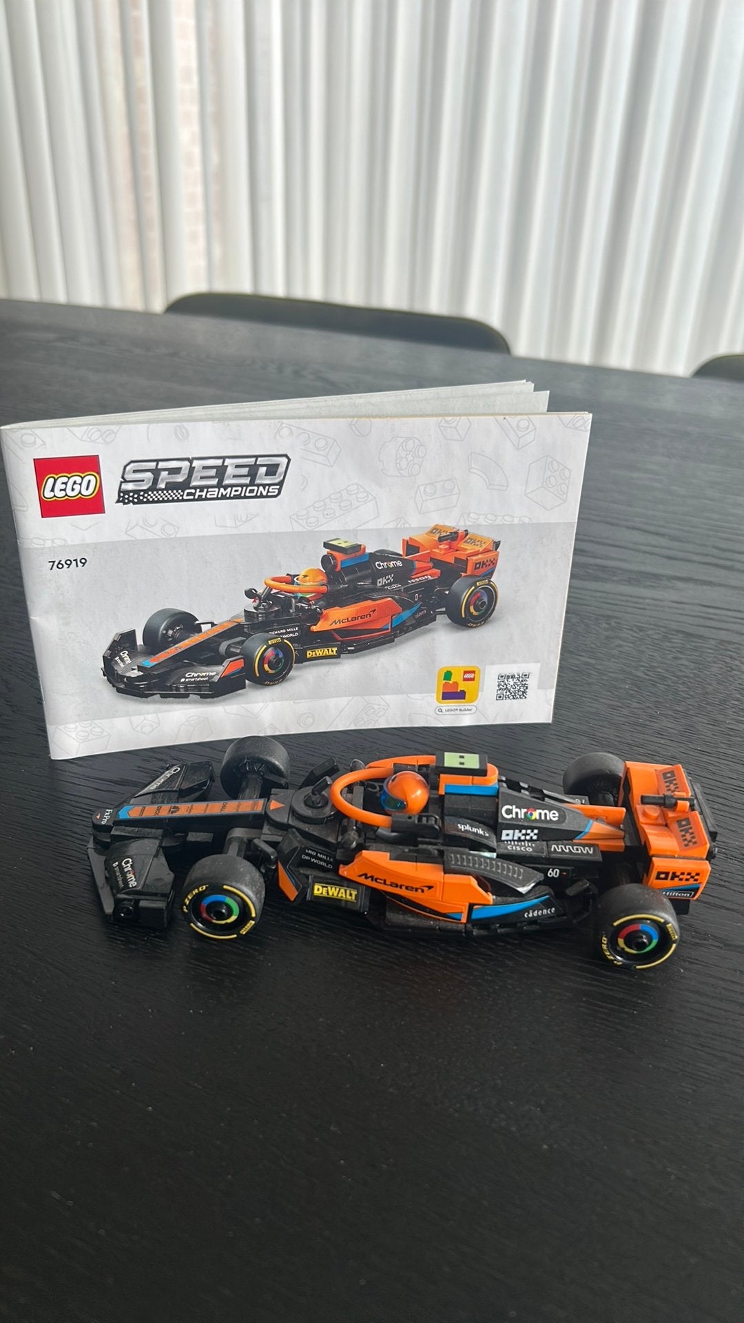 LEGO Speed Champions 76919 McLaren F1 (2023) met Boekje, Ophalen, Lego, Speed Champions, Zo goed als nieuw