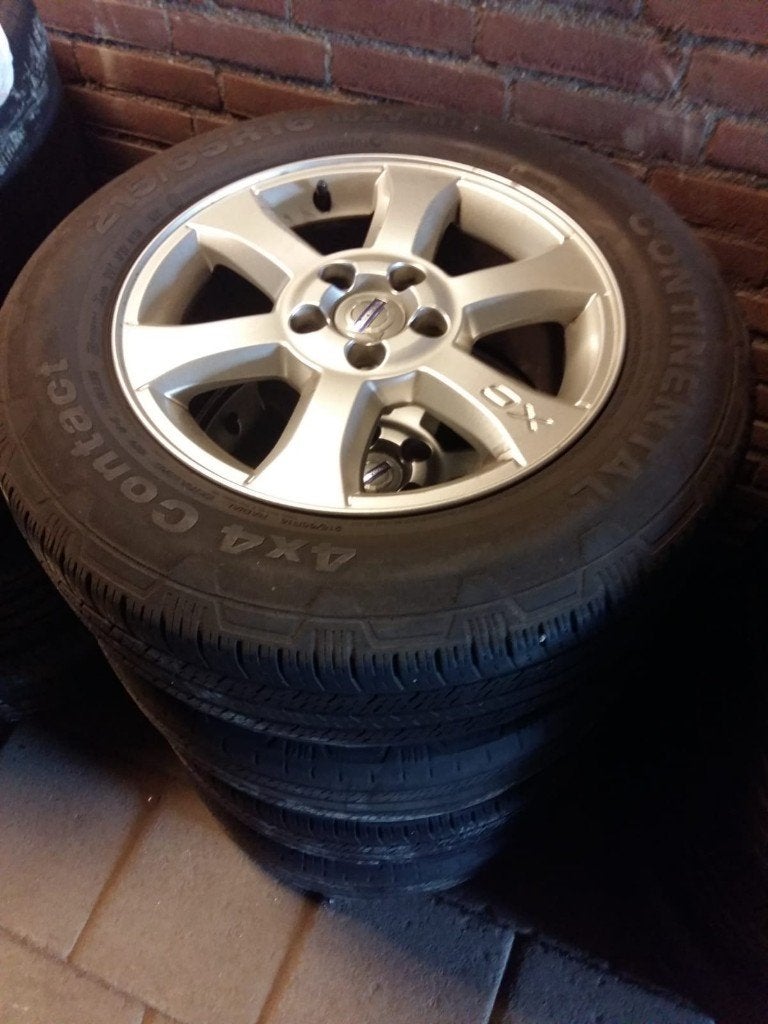 Partij 2 Velgen Sets Mercedes 17" opknap + Volvo XC 16" set, Auto-onderdelen, Banden en Velgen, Ophalen, Velg(en)