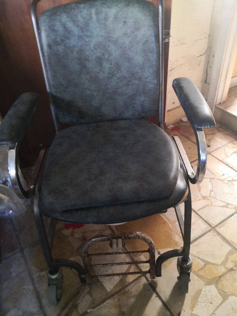 Wc rolstoel, Diversen, Rolstoelen, Ophalen, Gebruikt, Handbewogen rolstoel