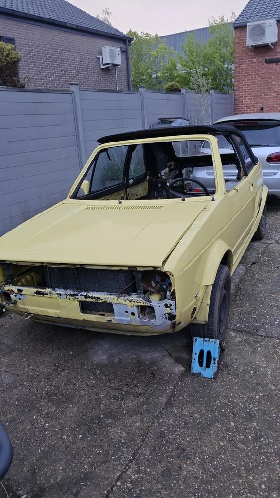 Golf 1 cabrio voor slijpdelen, Ophalen, Gebruikt, Voor, Volkswagen