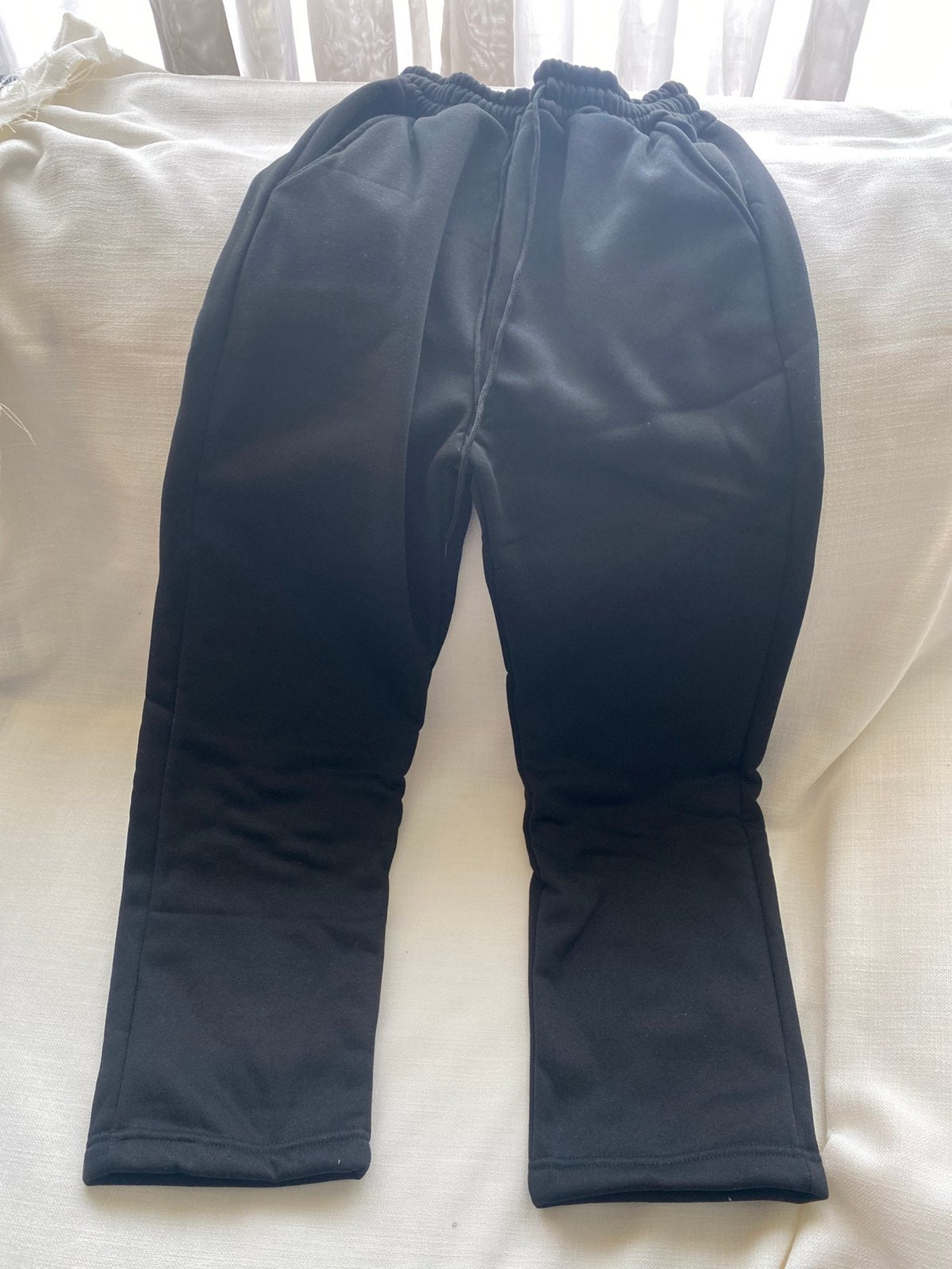 Comfortabele zwarte joggingbroek voor kinderen, Zwart, Nieuw, Ophalen of Verzenden, Maat 36 (S)