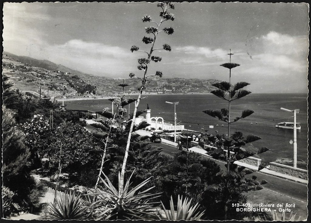 1954 - ITALIE - Imperia, Ligurie - Bordighera : Golfo, Envoi, 1940 à 1960, Affranchie, Italie