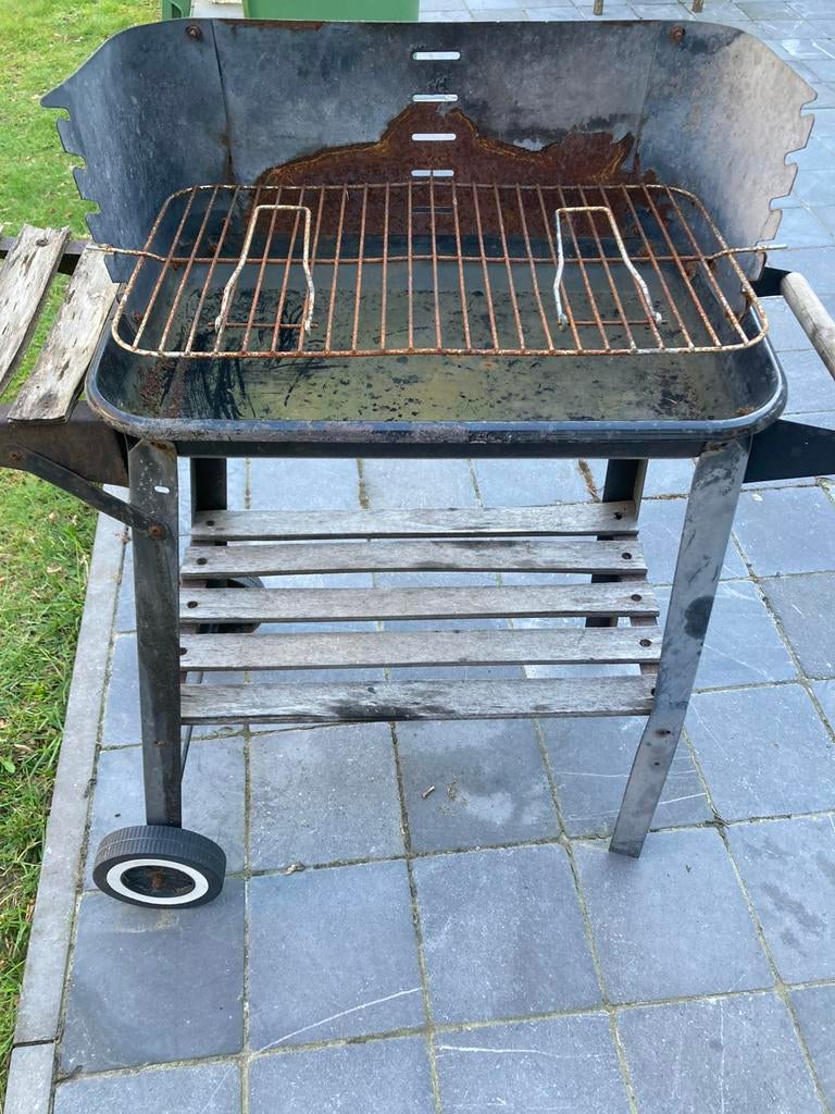 BBQ-stel, Tuin en Terras, Ophalen, Zo goed als nieuw