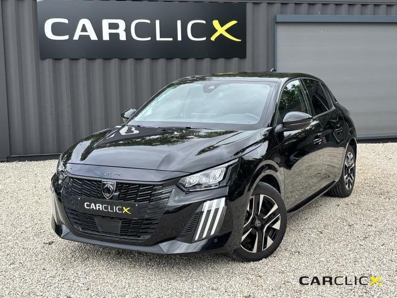 Peugeot 208 Allure 100PK man.6 *CAM360*Carplay*Navi*DAB*, Auto's, Euro 6, 1199 cc, Zwart, Bedrijf