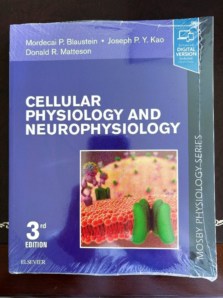 Cellular Physiology and Neurophysiology 3rd Edition, Ophalen of Verzenden, Nieuw, Hoger Onderwijs, Diverse auteurs