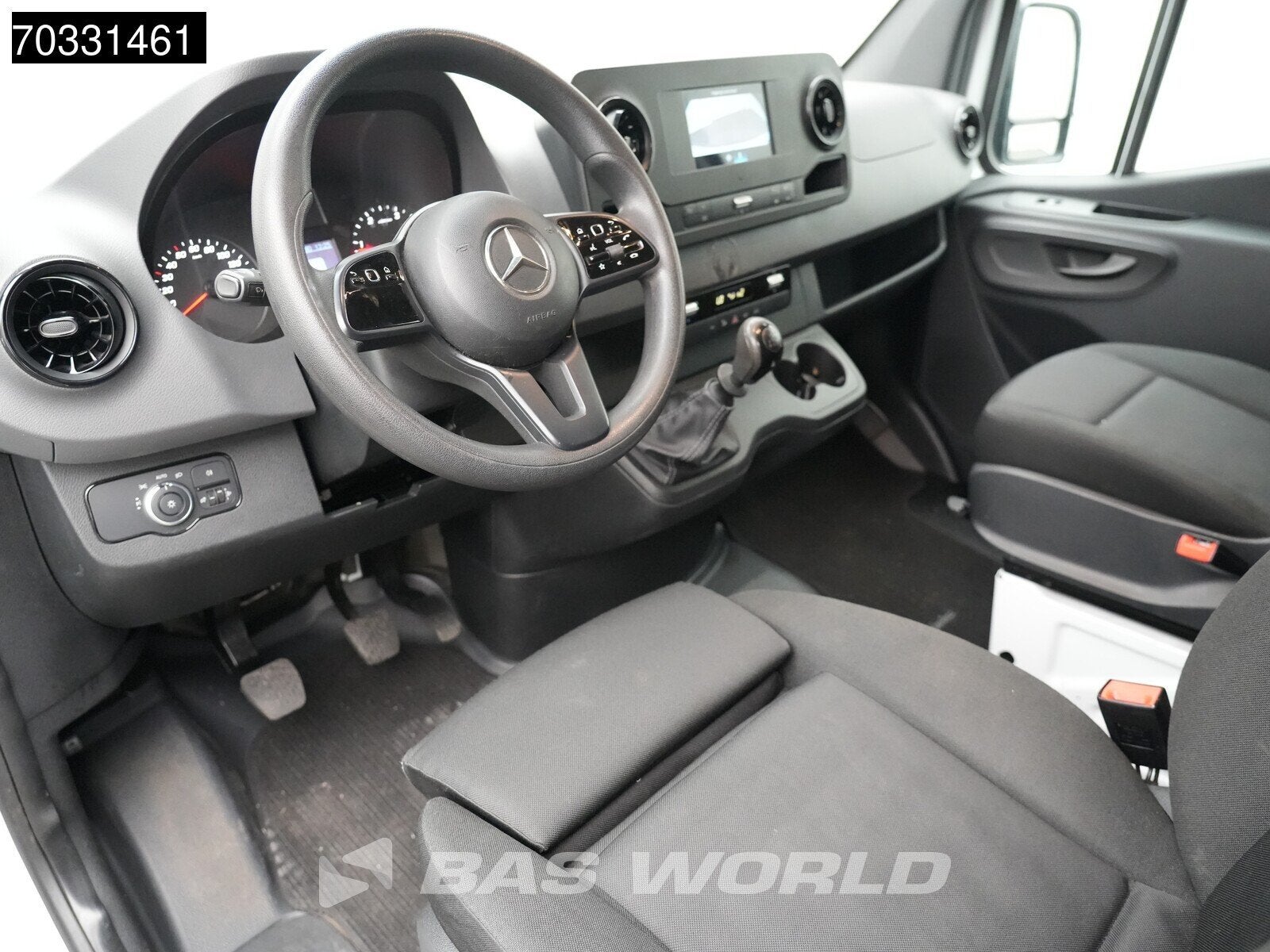 Mercedes Sprinter 311 CDI L2H2 RWD MBUX Airco Inbouw Werkpla, Auto's, Stof, 4 cilinders, 2000 kg, Wit