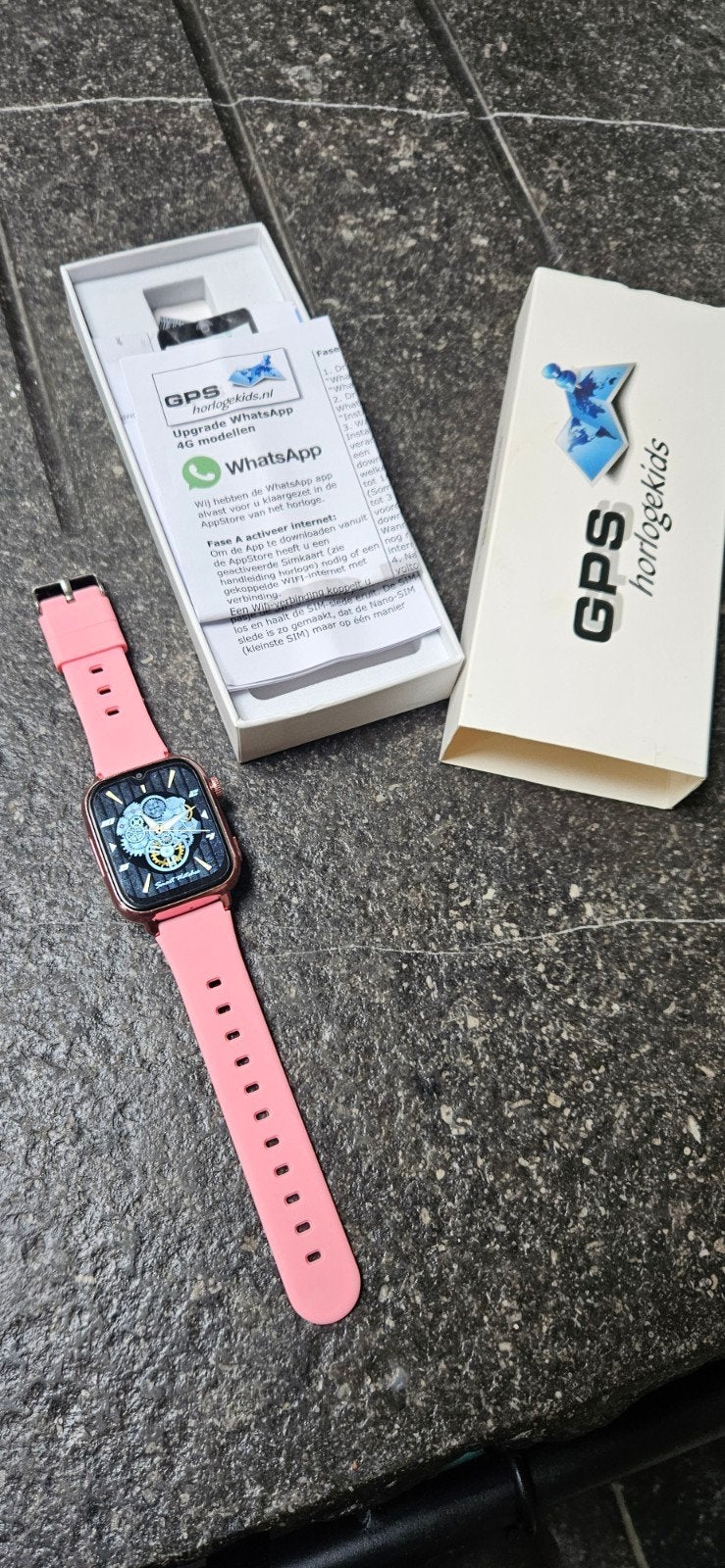 smartwatch voor kinderen, Ophalen, Zo goed als nieuw, Roze, Jongen of Meisje