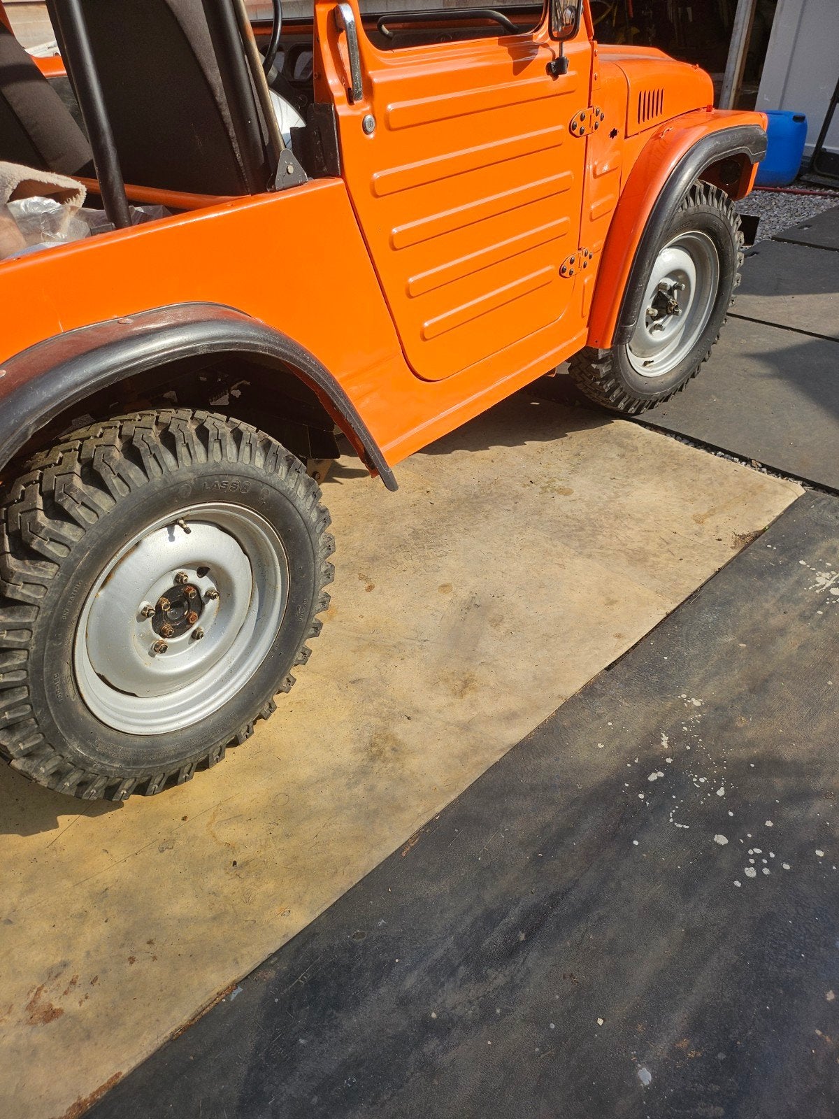 4 Roues Suzuki LJ80 d'origine, Autos : Pièces & Accessoires, Enlèvement, Utilisé
