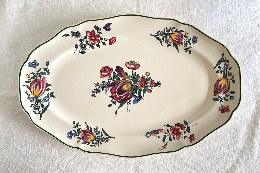 Plat ovale Villeroy & Boch Alt Strasbourg, Antiquités & Art, Enlèvement ou Envoi