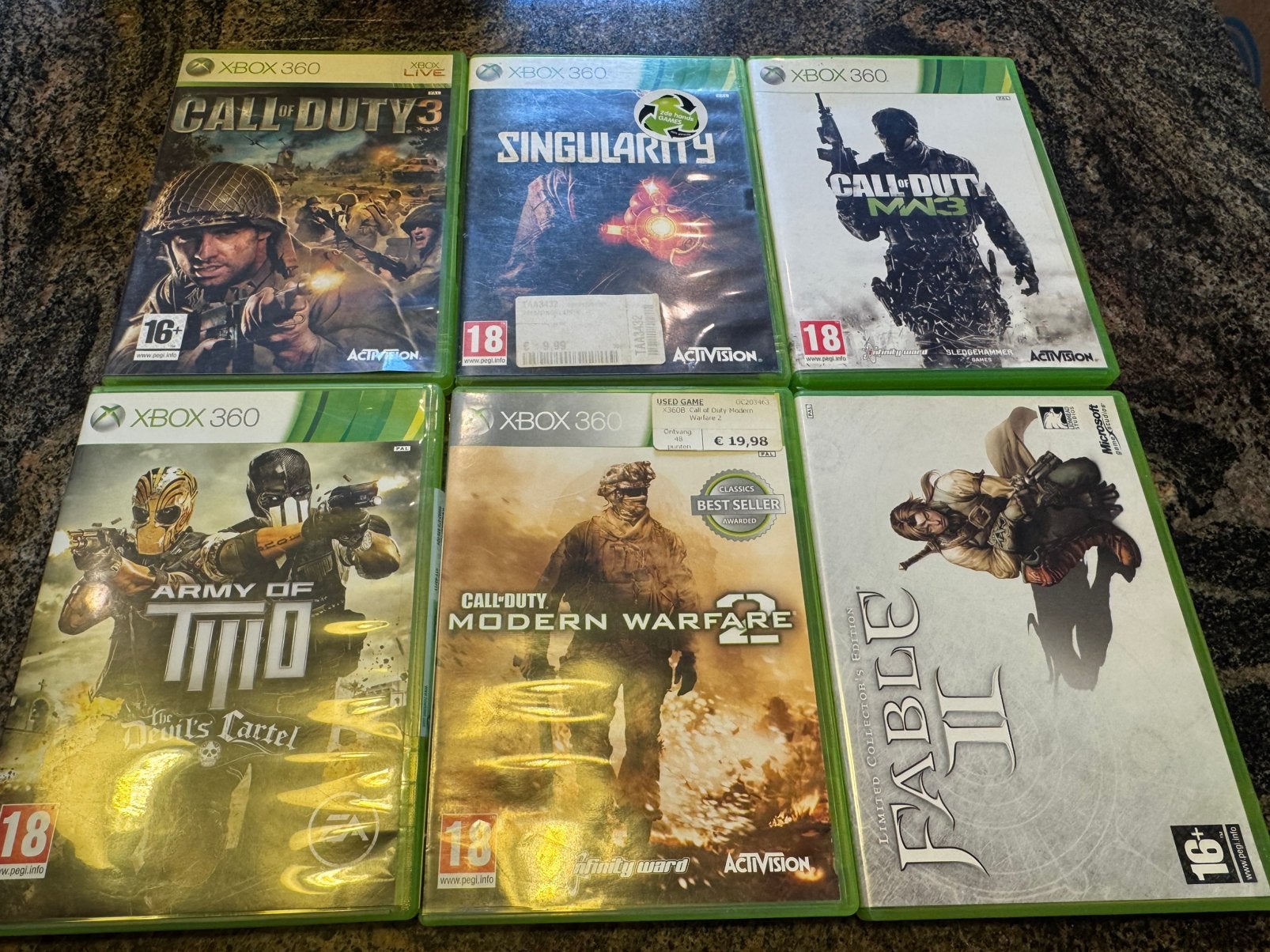 Jeux Xbox 360, Enlèvement ou Envoi, Comme neuf