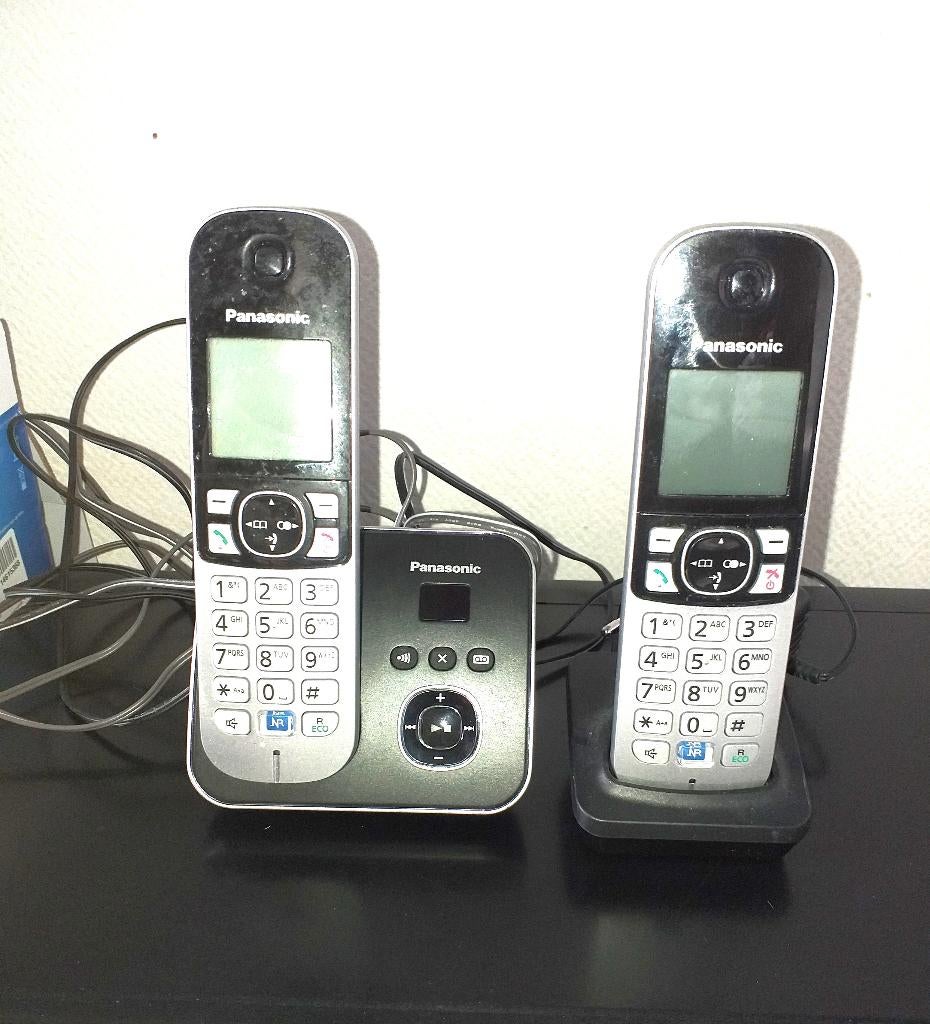 telephone sans fil PANASONIC , KX - TGH 722 + chargeur, Télécoms, Téléphones fixes | Combinés & sans fil, Envoi