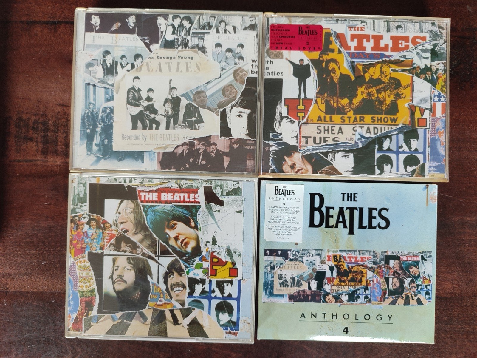 8-CD : THE BEATLES - ANTHOLOGY  1 , 2 , 3 en 4, Cd's en Dvd's, Ophalen of Verzenden, Zo goed als nieuw