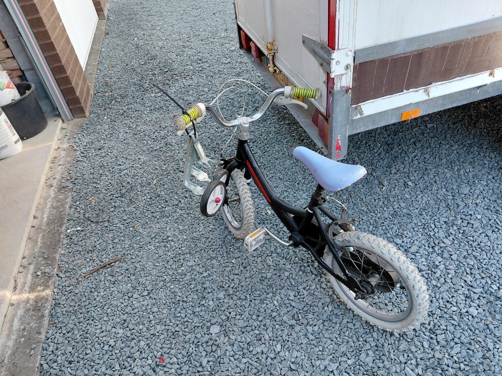 kinderfiets, Ophalen, Gebruikt, Velgrem