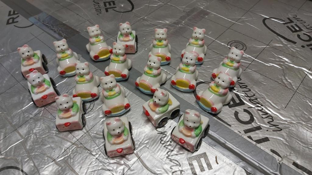 Autootjes voor doopsiuker of decoratie, 18 stuks, Enlèvement