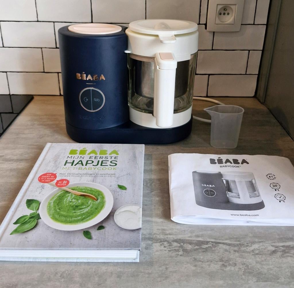 Beaba Babycook Neo Night Blue met receptenboek, Ophalen