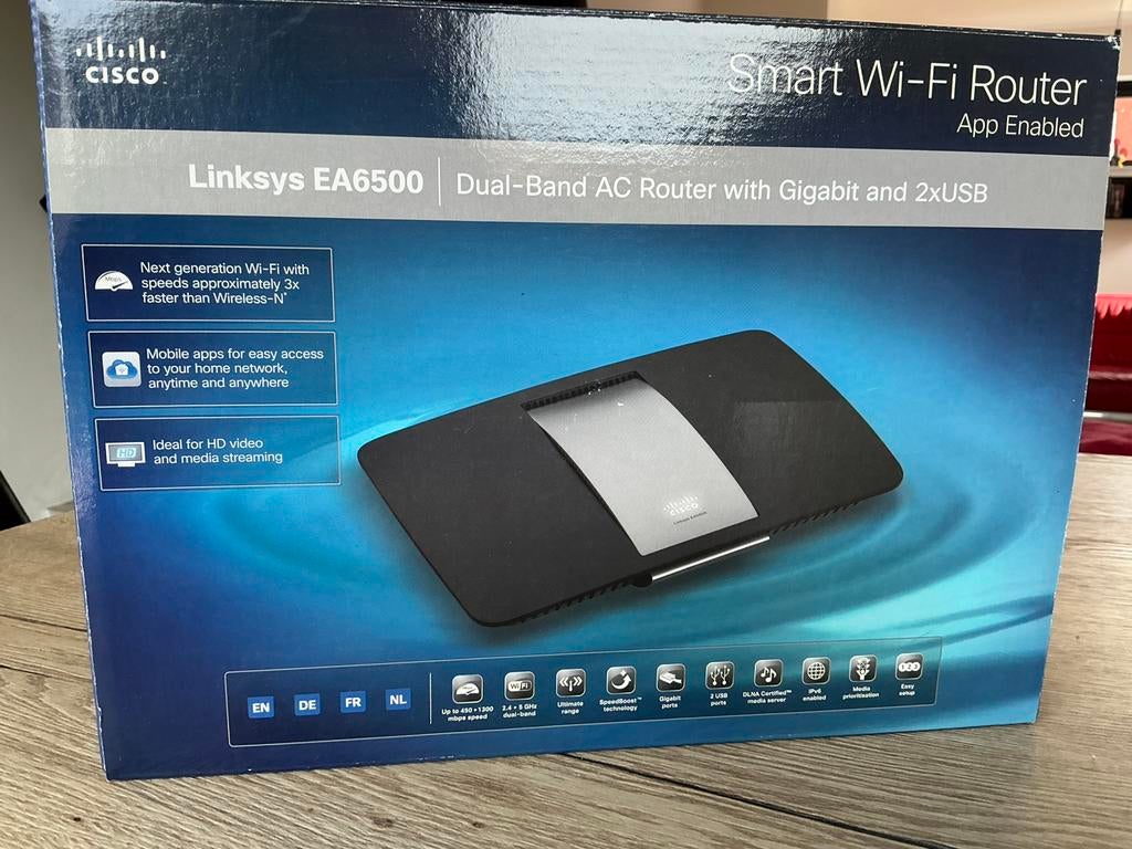Routeur Wi-Fi Linksys EA6500, Informatique & Logiciels, Enlèvement ou Envoi, Comme neuf, Routeur