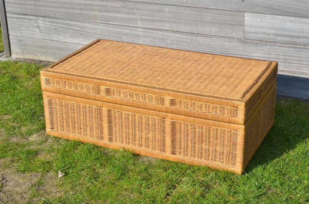 Corbeille / coffre en osier, 100 à 150 cm, Moins de 50 cm, Enlèvement, Utilisé