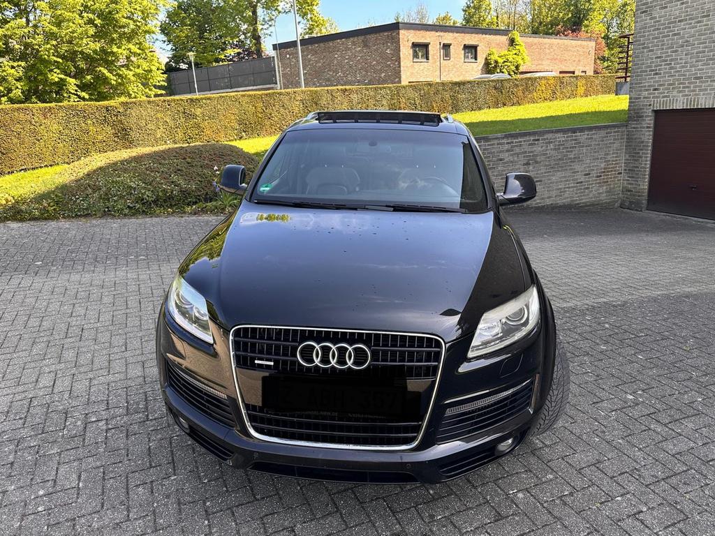 Audi Q7 3L TDI 233Ch 3xS-line 2008, Autos, Audi, Particulier, Q7, Diesel, Euro 4, 5 portes, Automatique, Noir, Noir, Enlèvement