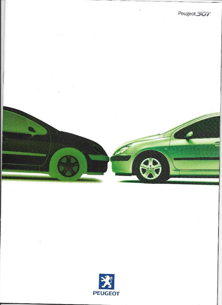 PEUGEOT 307, 3 brochures, Enlèvement ou Envoi, Comme neuf, Peugeot