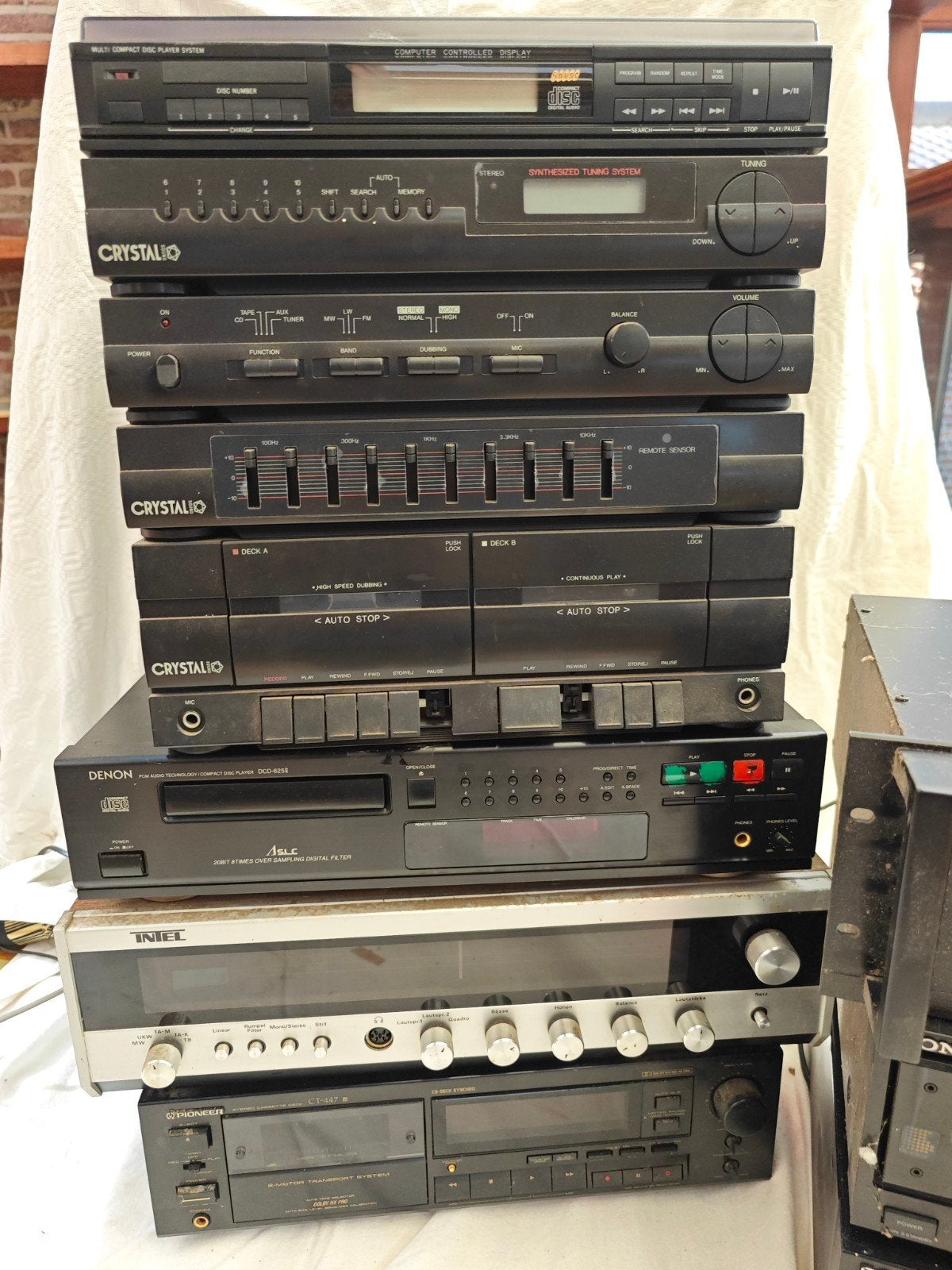 lot geluidsapparatuur. hifi, pa interm, Sony etc, Enlèvement, Sony